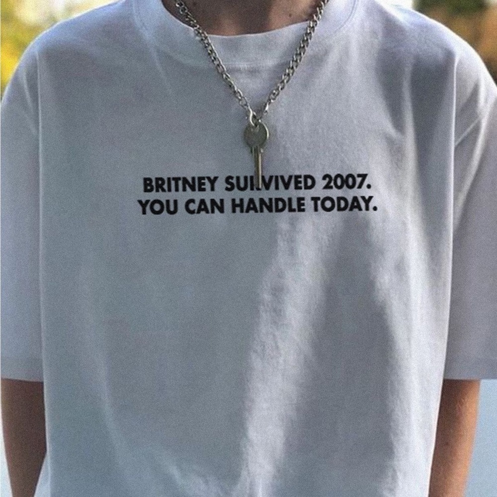 Brittney Survived 2007 Graphic T Shirt